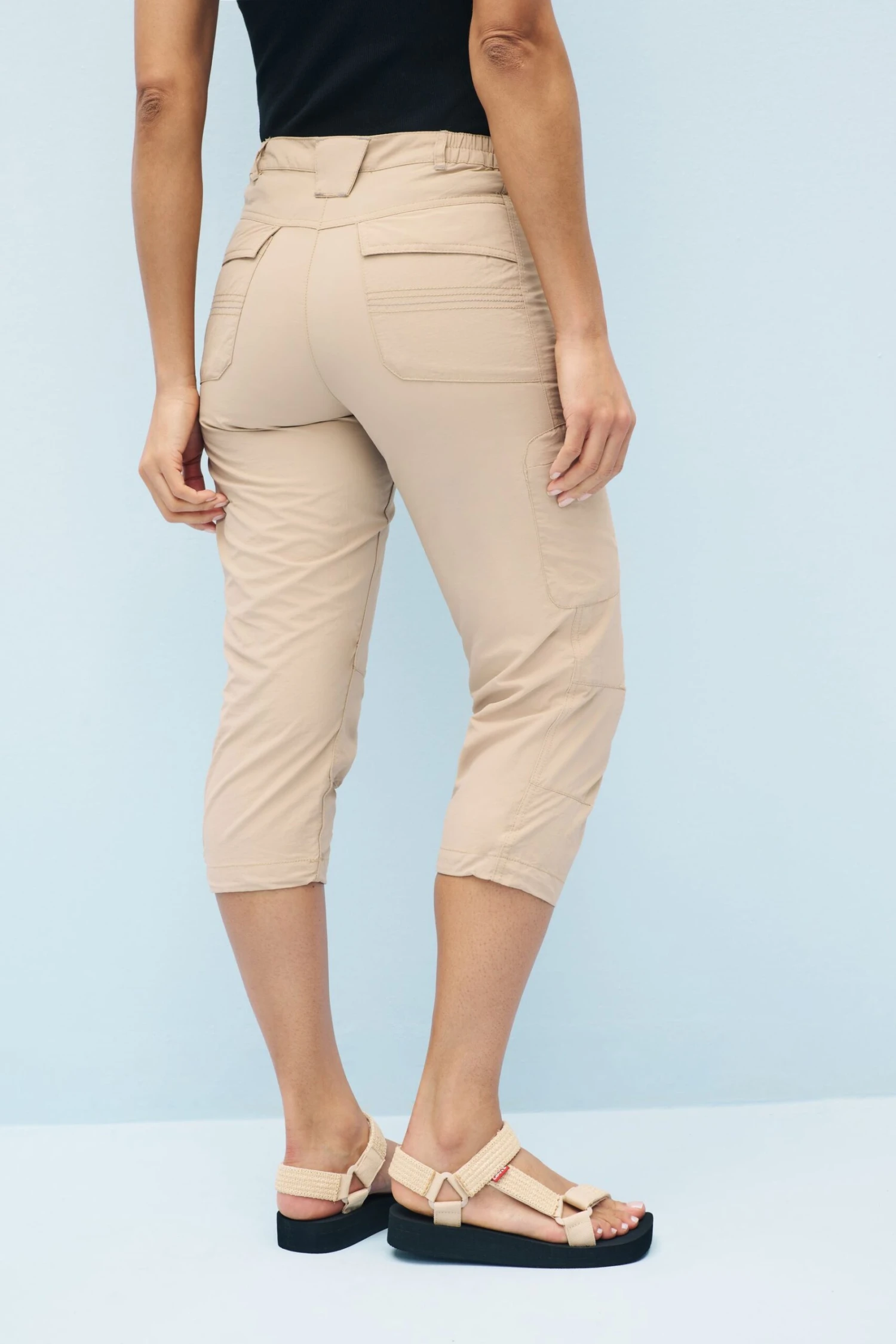 Regatta Chaska II Cream Capri Trousers - Image 3