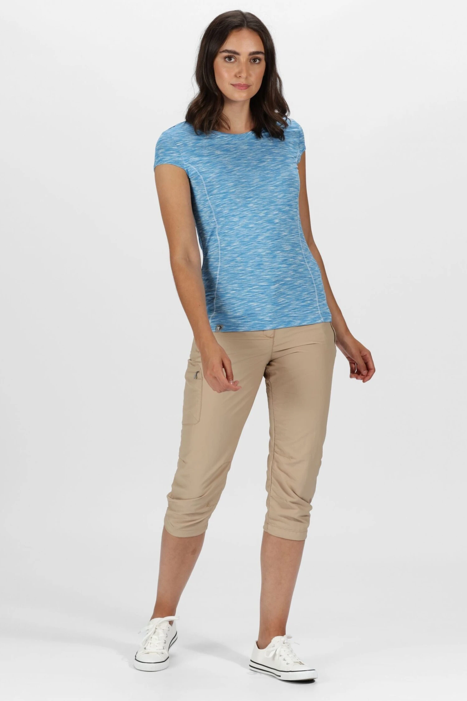 Regatta Chaska II Cream Capri Trousers - Image 7