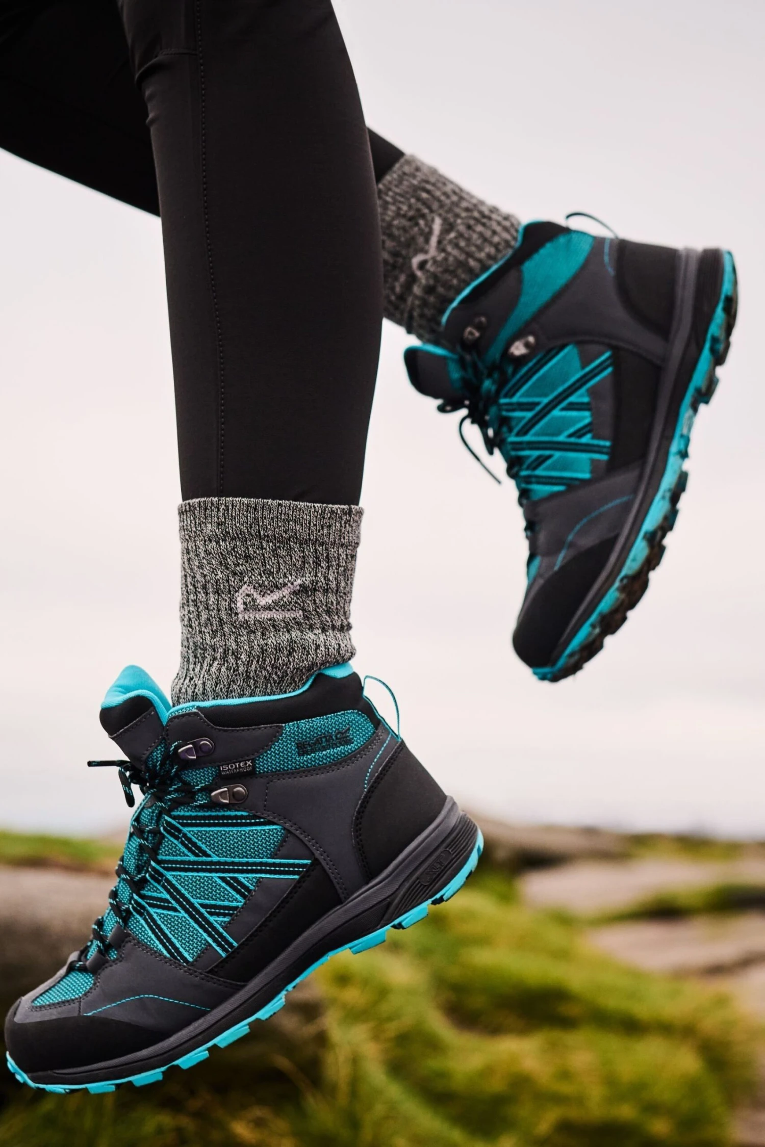 Regatta Blue Lady Samaris Mid II Walking Boots - Image 3