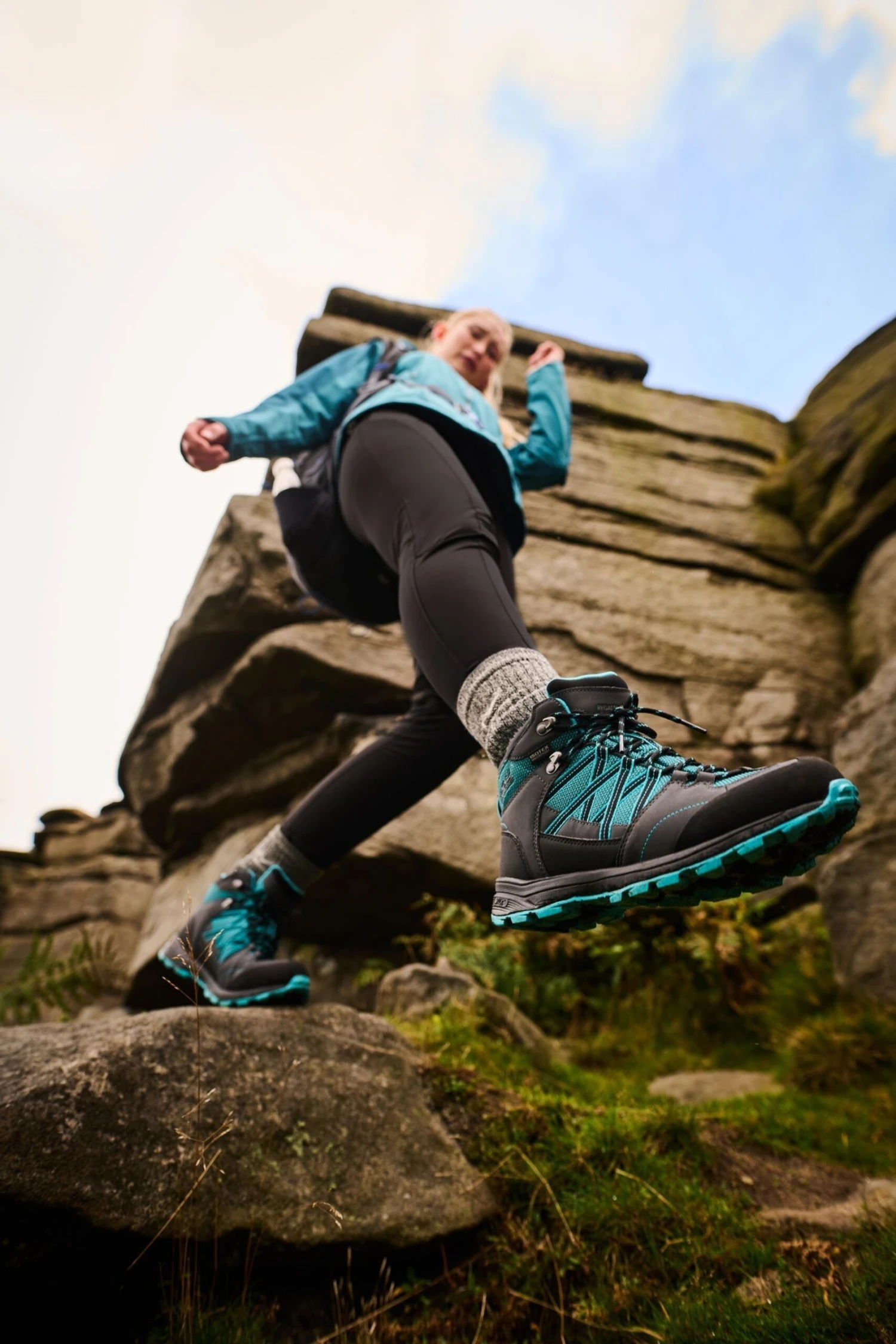 Regatta Blue Lady Samaris Mid II Walking Boots - Image 5