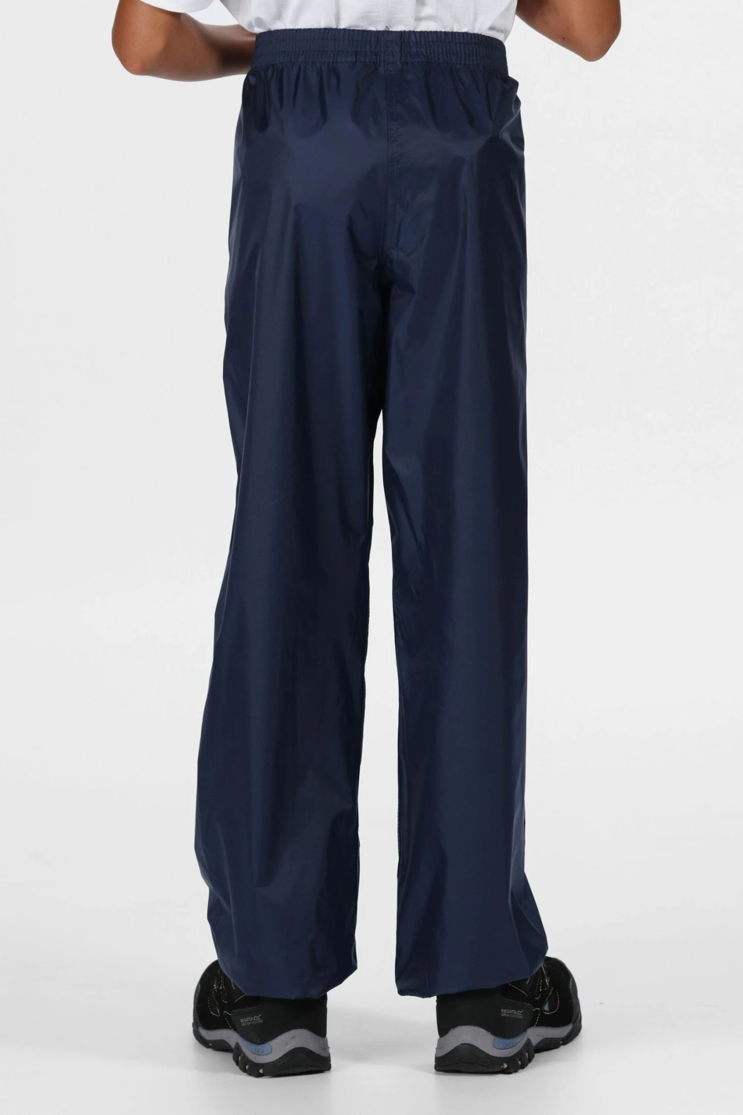 Regatta Blue Kids Pack It Waterproof Overtrousers - Image 2