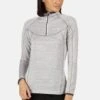 Regatta White Womens Yonder Half Zip Fleece