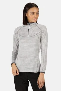 Regatta White Womens Yonder Half Zip Fleece