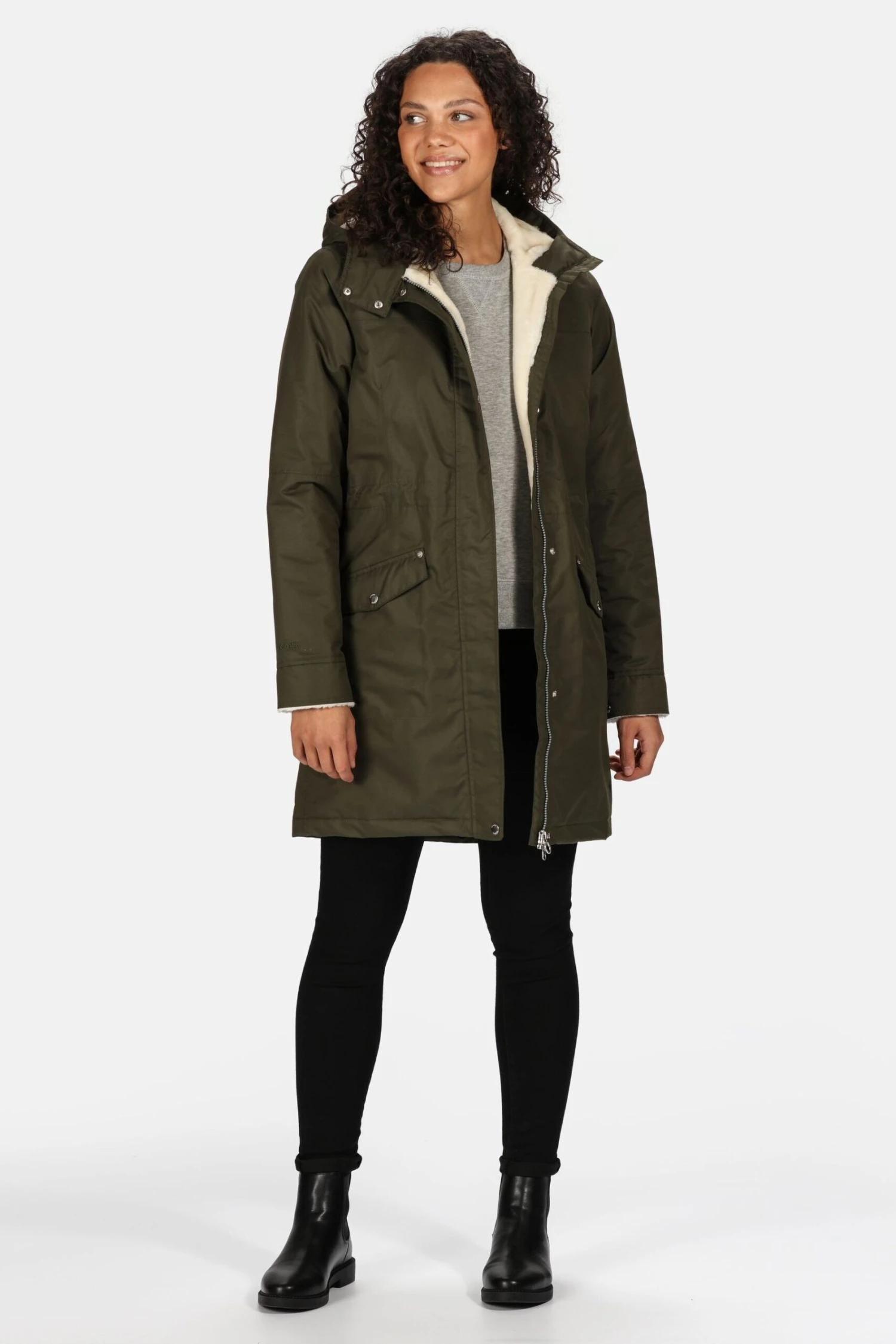 Regatta Green Rimona Waterproof Jacket - Image 4