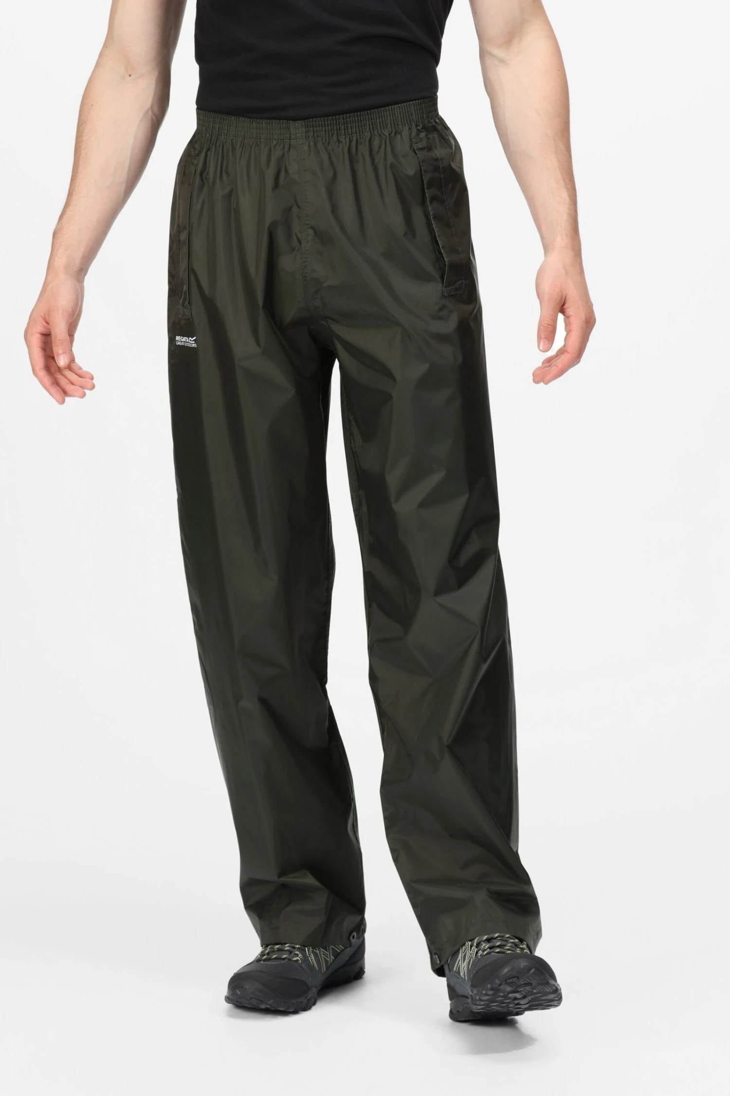Regatta Green Stormbreak Waterproof Overtrousers