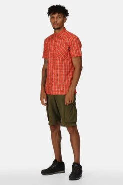 Regatta Orange Kalambo VII Short Sleeve Shirt