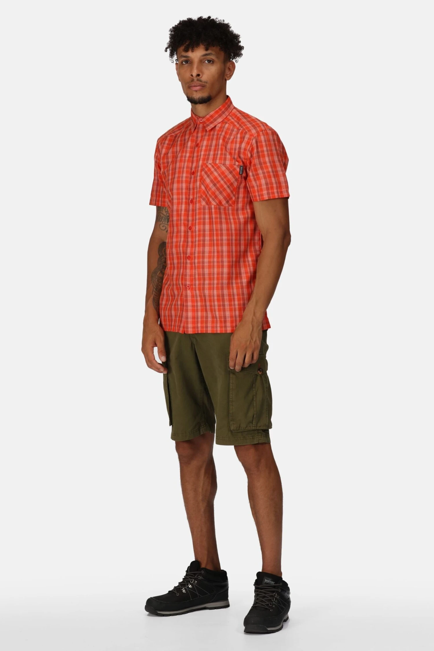 Regatta Orange Kalambo VII Short Sleeve Shirt