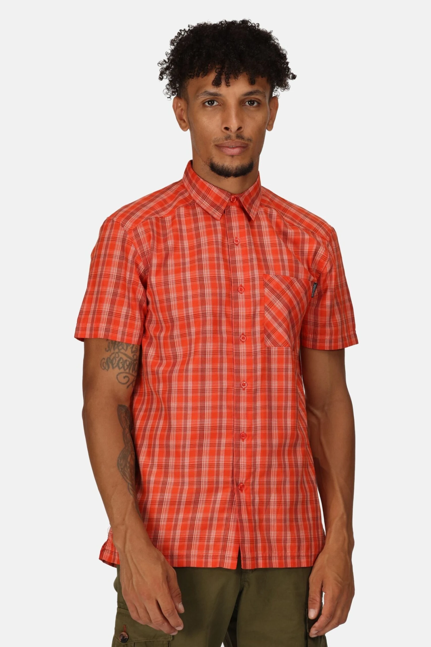 Regatta Orange Kalambo VII Short Sleeve Shirt - Image 3
