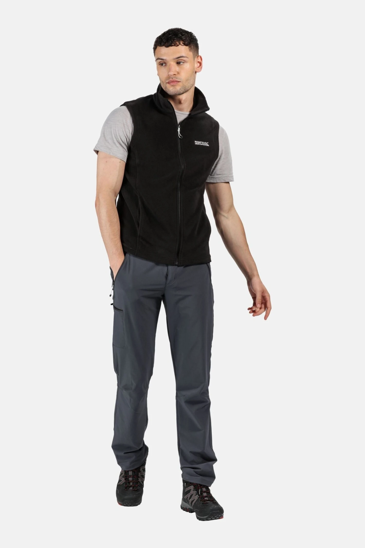 Regatta Black Tobias II Fleece Gilet - Image 3