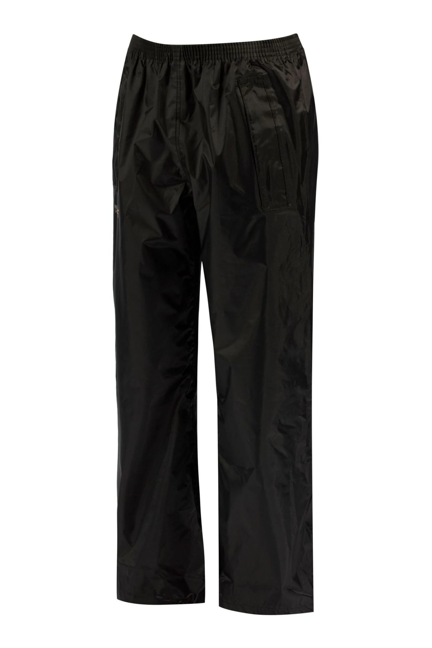 Regatta Kids Stormbreak Black Waterproof Over-Trousers - Image 6