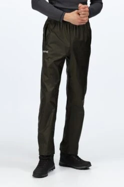 Regatta Green Pack It Waterproof Overtrousers