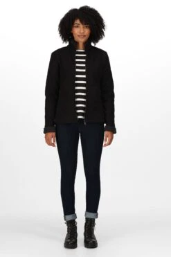 Regatta Black Brandall Full Zip Fleece Jacket