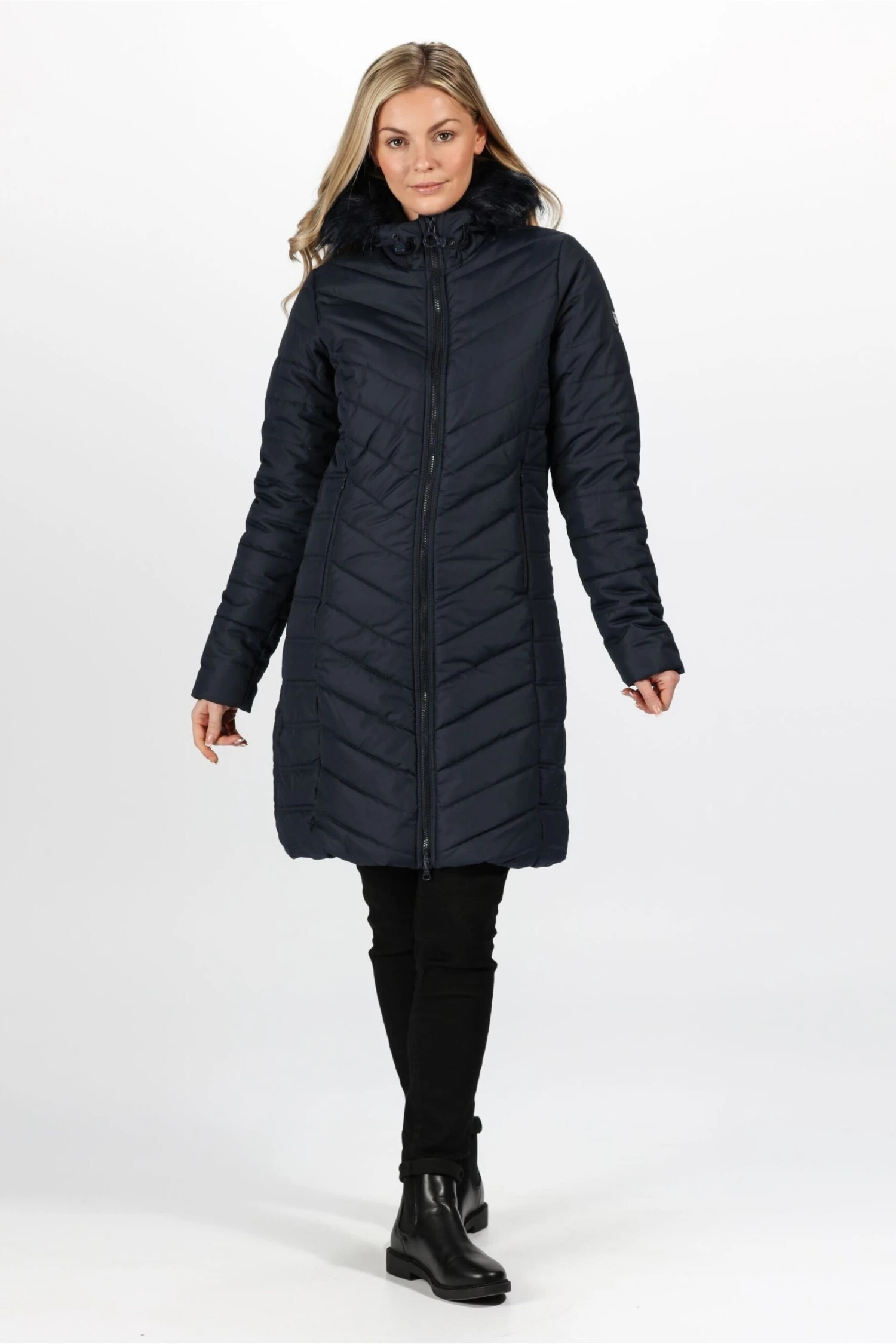 Regatta Red Fritha Insulated Longline Jacket - Image 3