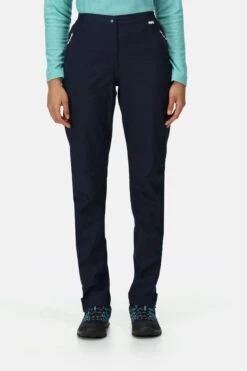 Regatta Blue Womens Highton Waterproof Overtrousers