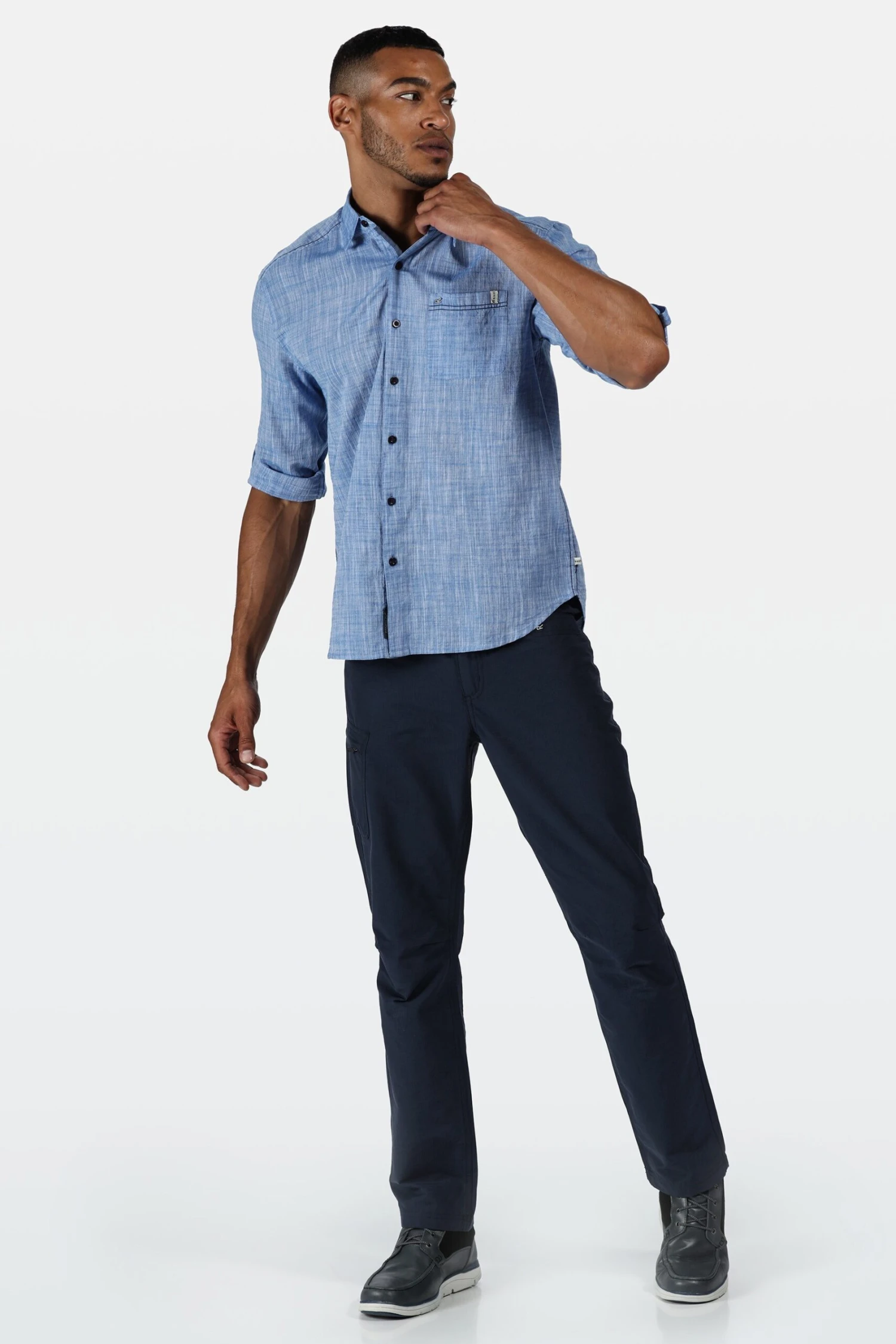 Regatta Blue Delgado Trousers - Image 3