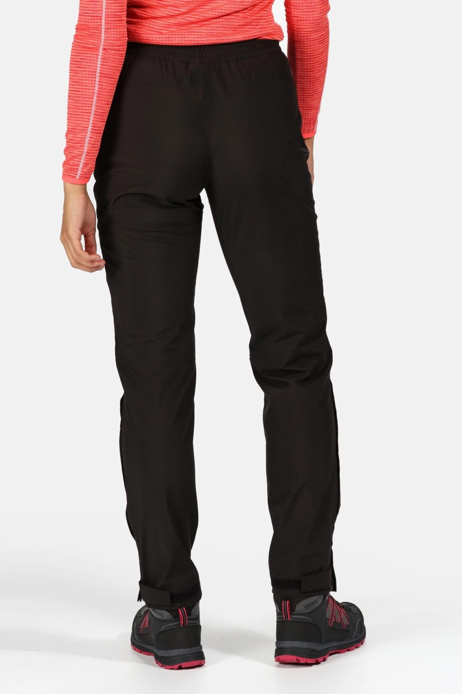 Regatta Womens Highton Black Overtrousers - Image 2