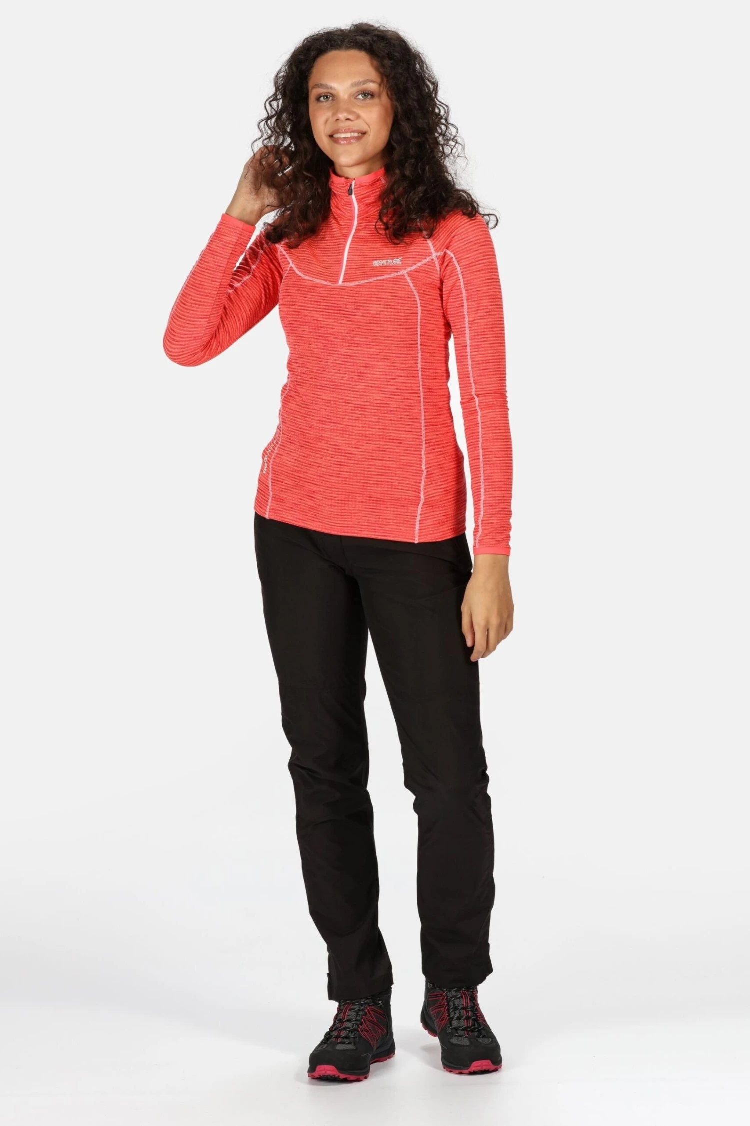 Regatta Womens Highton Black Overtrousers - Image 3