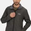Regatta Black Regatta Black Cera V Full Zip Softshell Fleece