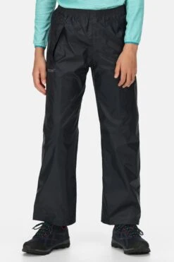 Regatta Blue Kids Stormbreak Waterproof Overtrousers