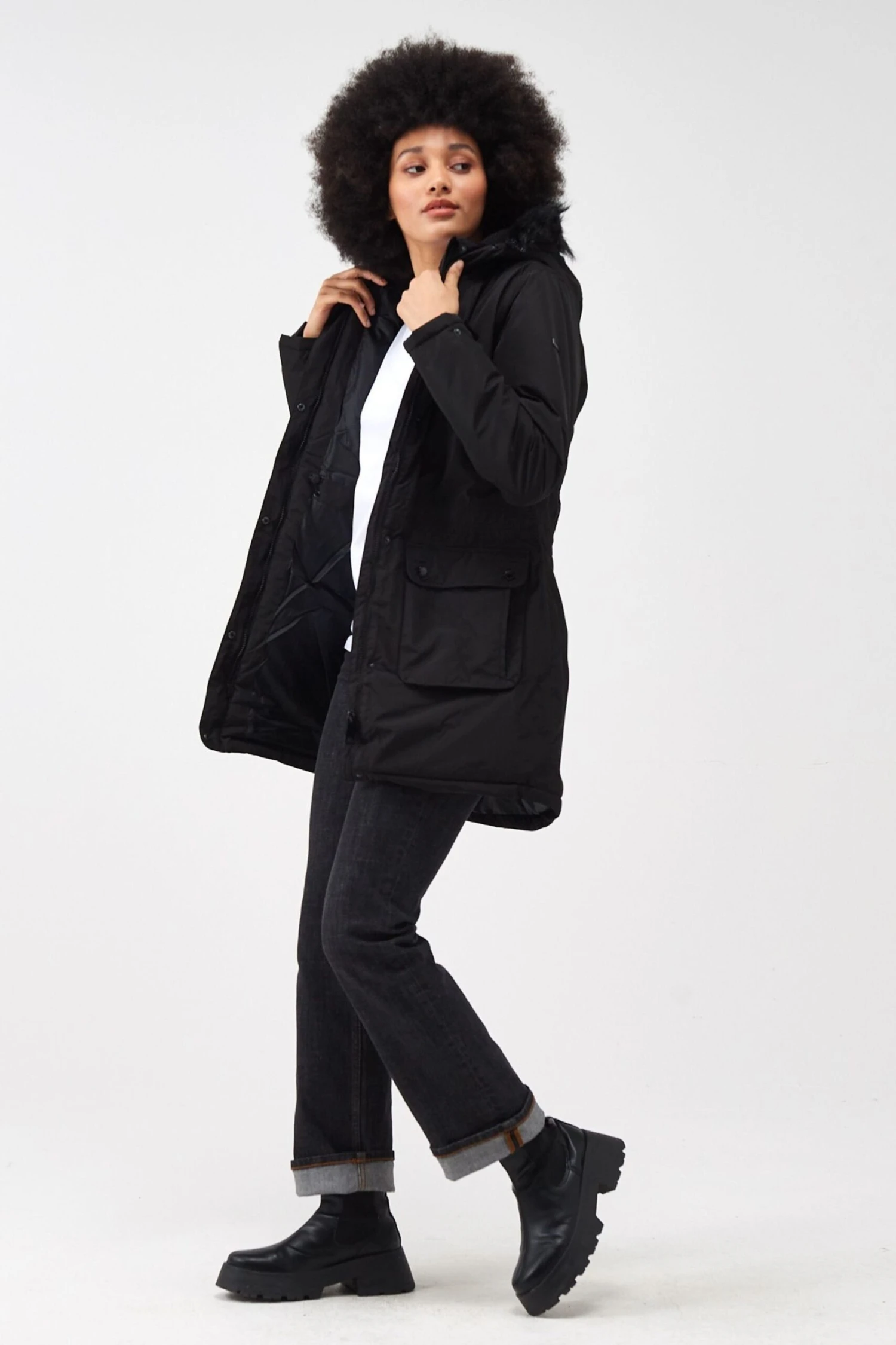 Regatta Red Volter Waterproof Heated Parka Jacket - Image 3