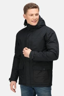 Regatta Black Sterlings III Waterproof Jacket