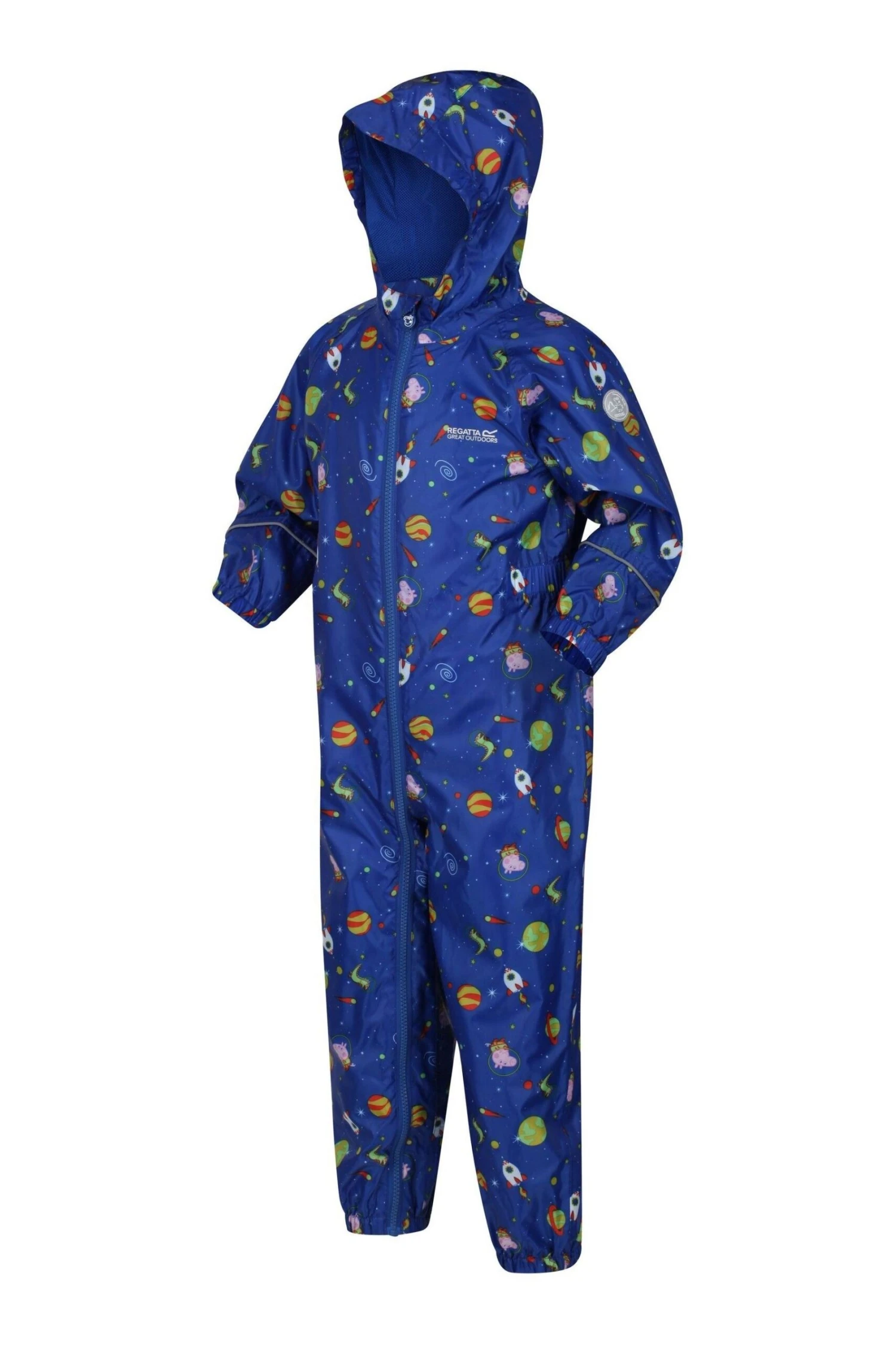 Regatta Blue Peppa Pig Waterproof Pobble Suit - Image 3