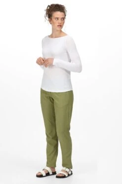 Regatta Lakeisha White Long Sleeve T-Shirt