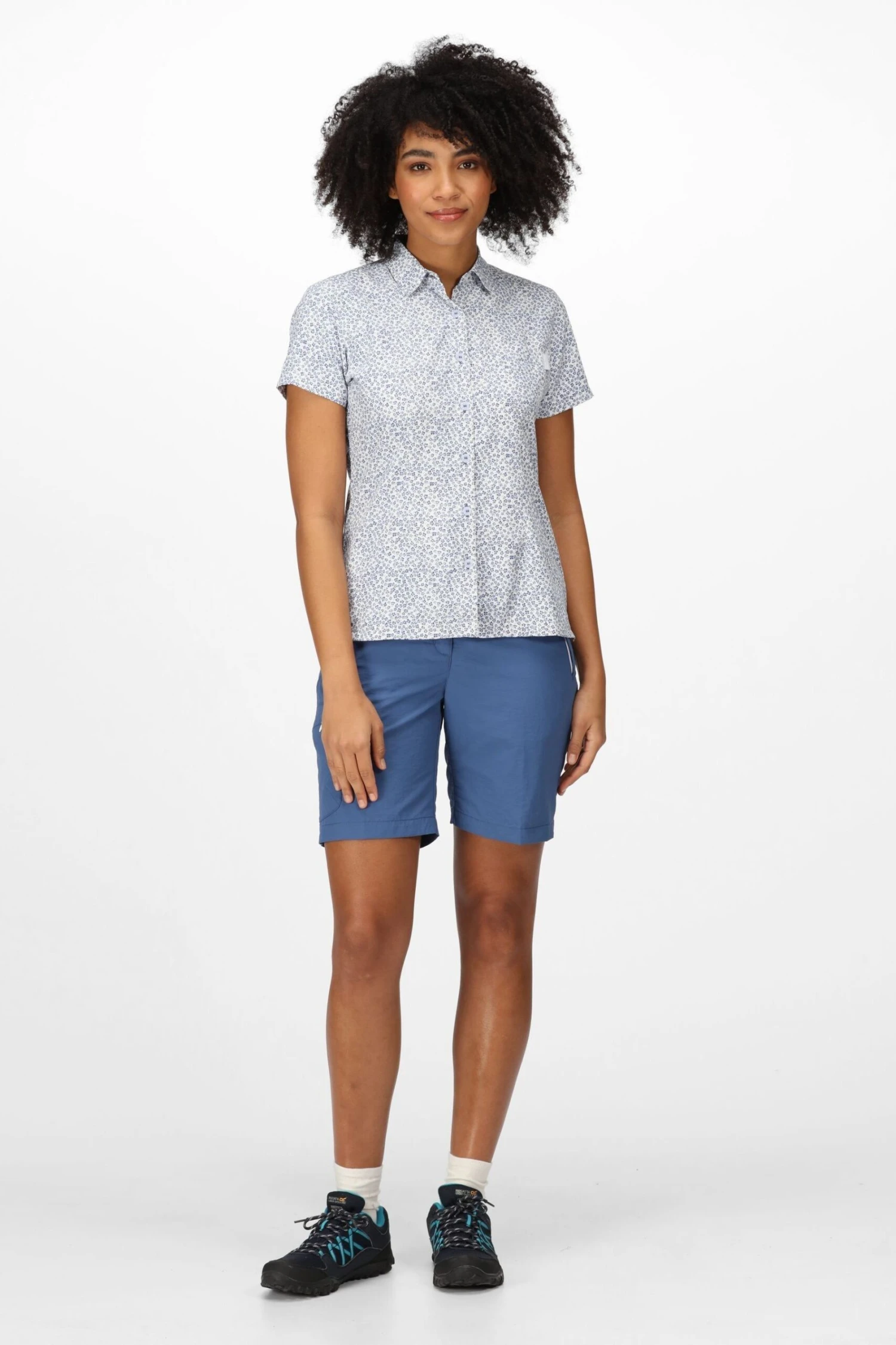 Regatta Mindano White VII Short Sleeve Shirt