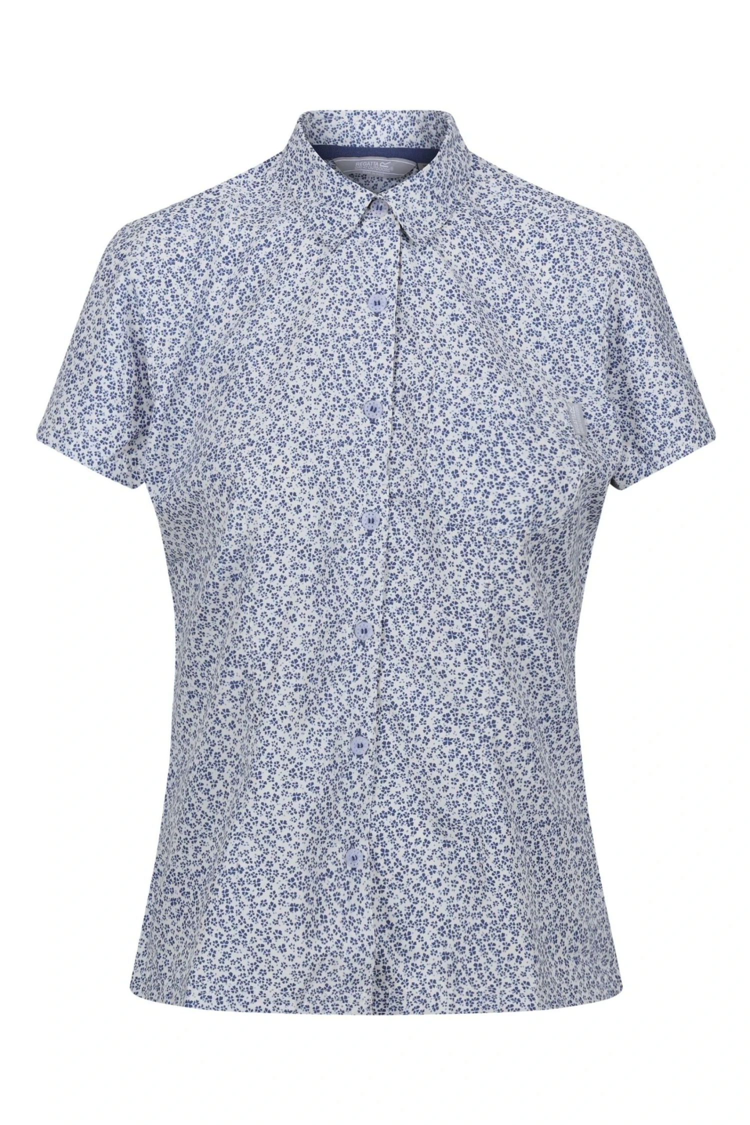 Regatta Mindano White VII Short Sleeve Shirt - Image 5