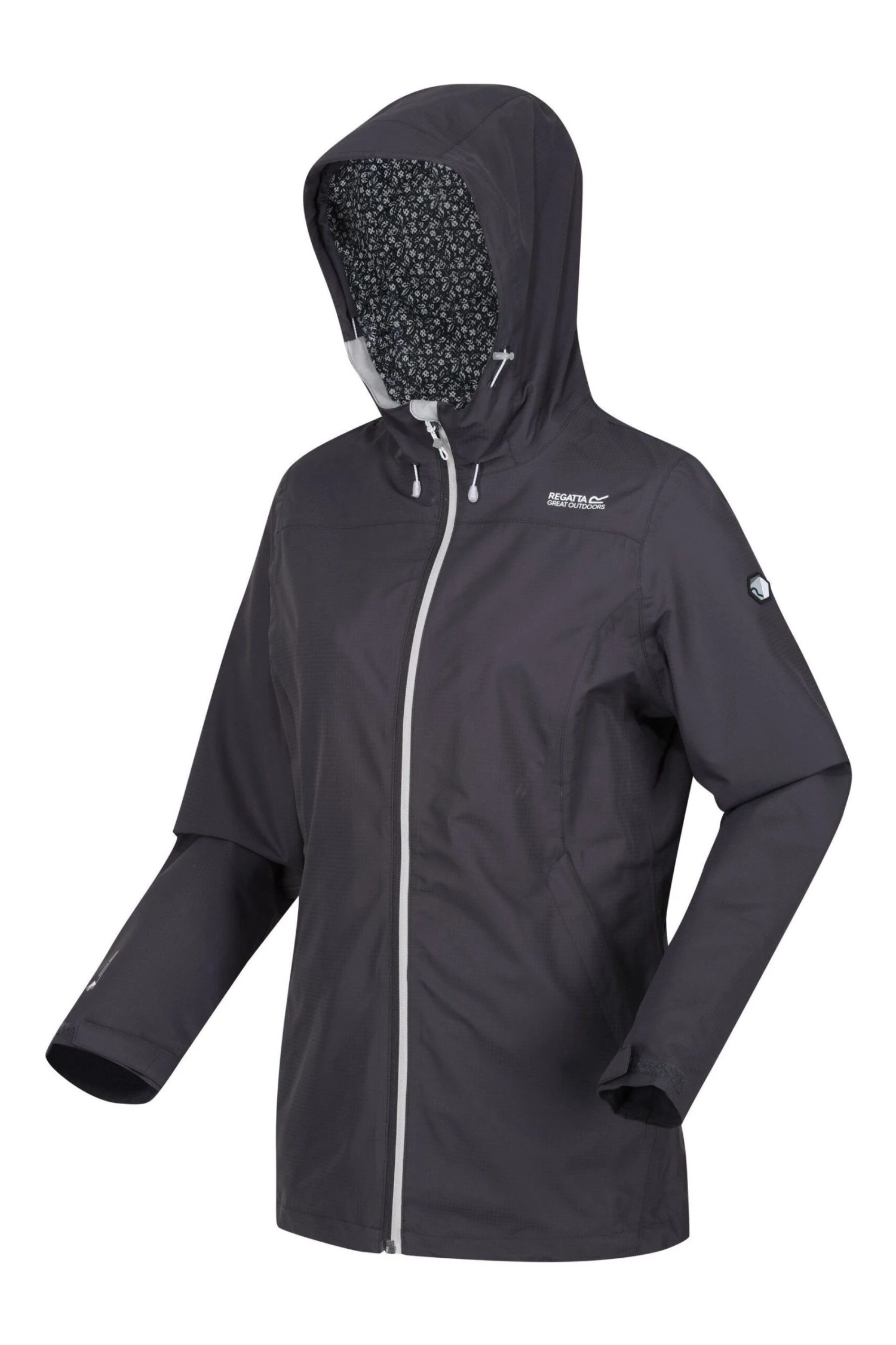 Regatta Grey Hamara III Waterproof Jacket - Image 8