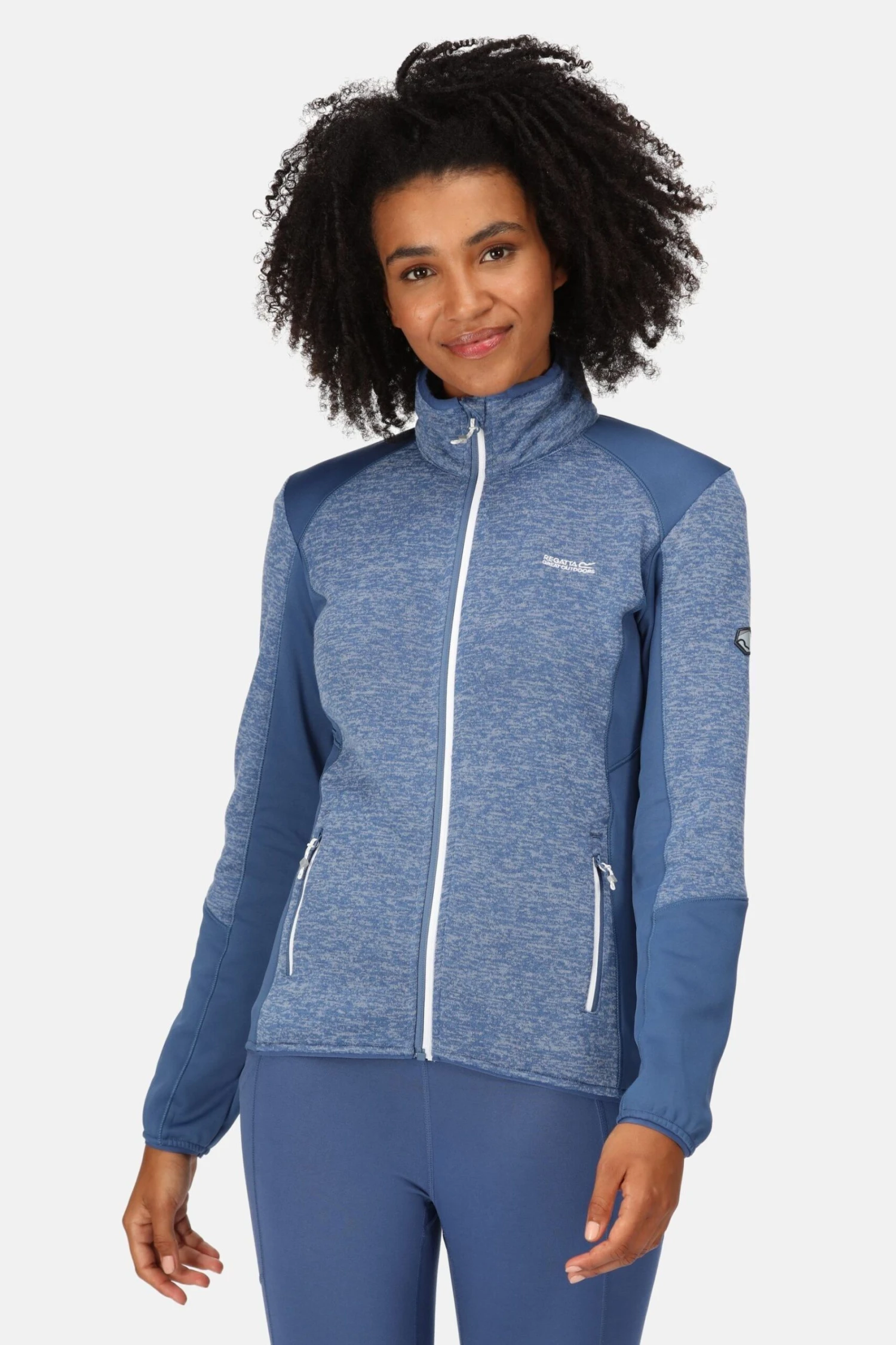 Regatta Blue Lindalla V Full Zip Fleece