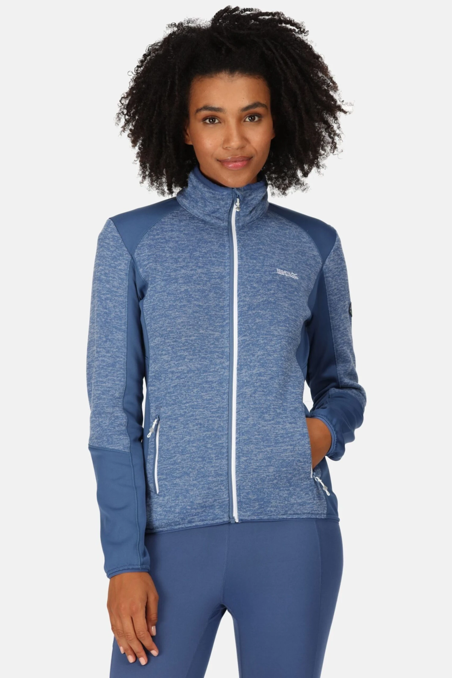 Regatta Blue Lindalla V Full Zip Fleece - Image 3