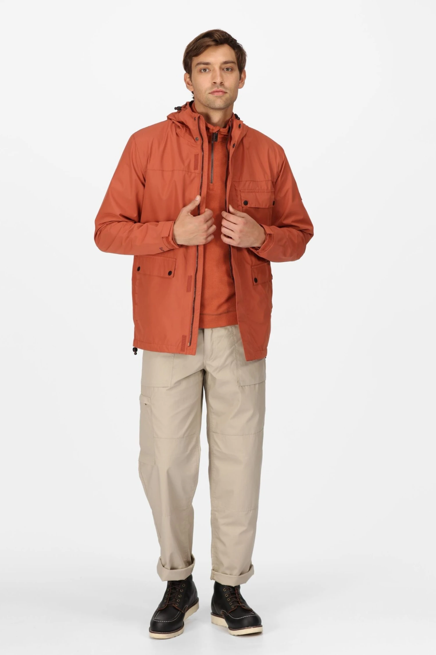 Regatta Orange Baymoor Waterproof Jacket