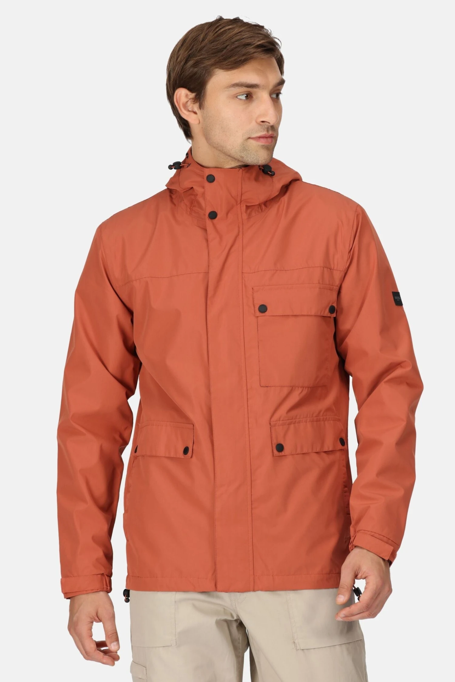 Regatta Orange Baymoor Waterproof Jacket - Image 3