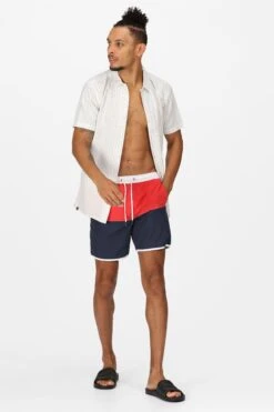 Regatta Red Benicio Swim Shorts