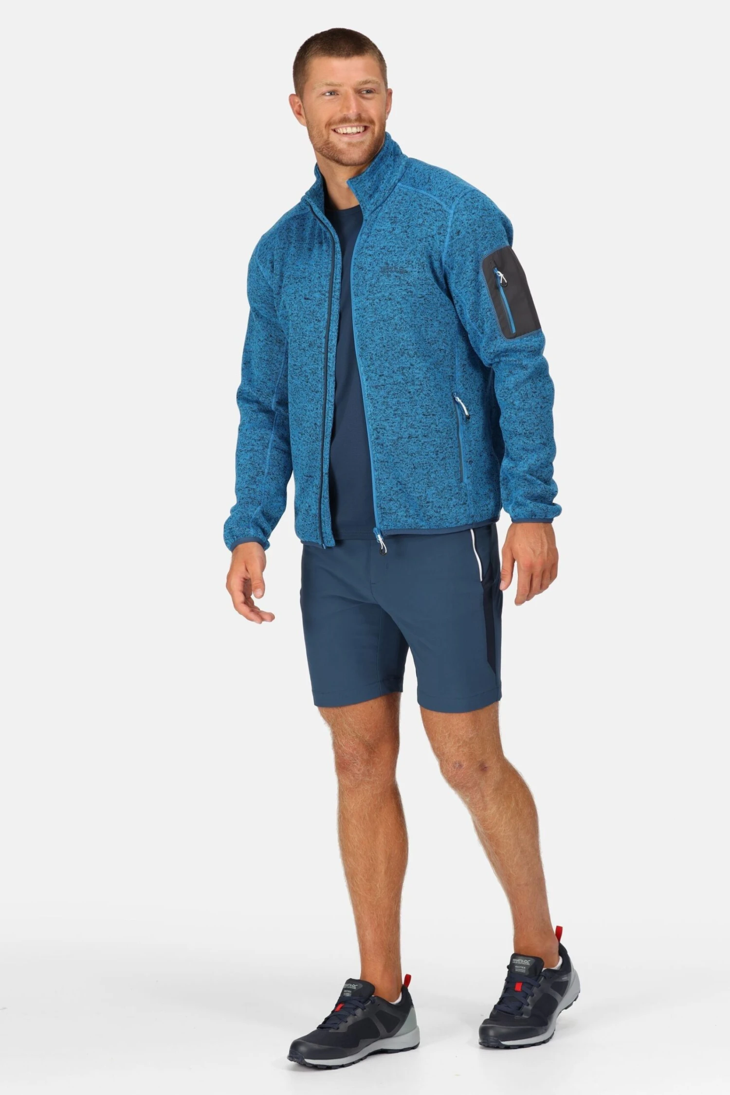 Regatta Blue Newhill Full Zip Fleece