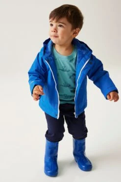 Regatta Blue Winter Animal Waterproof Jacket