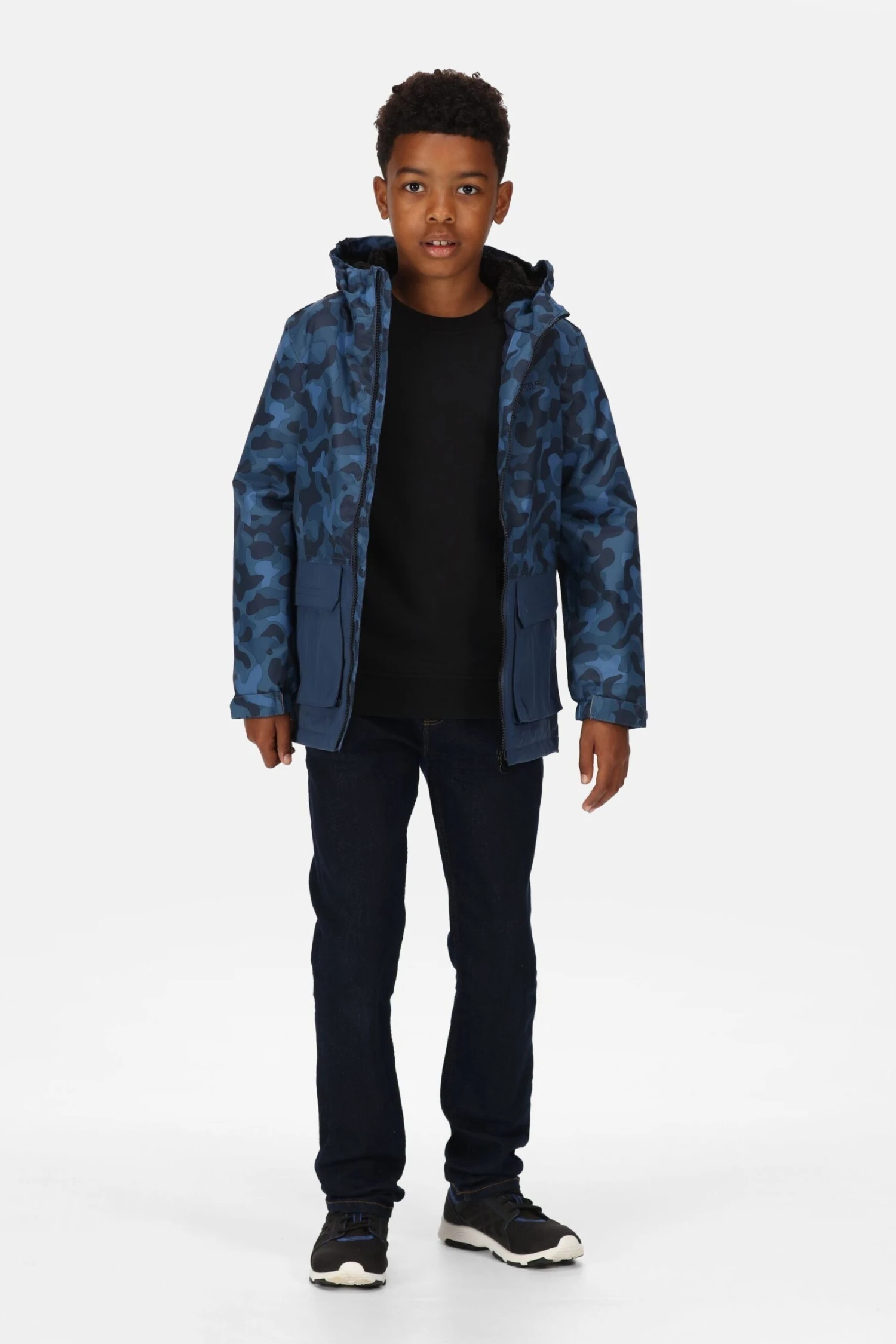 Regatta Blue Salman Waterproof Insulated Reflective Jacket - Image 3