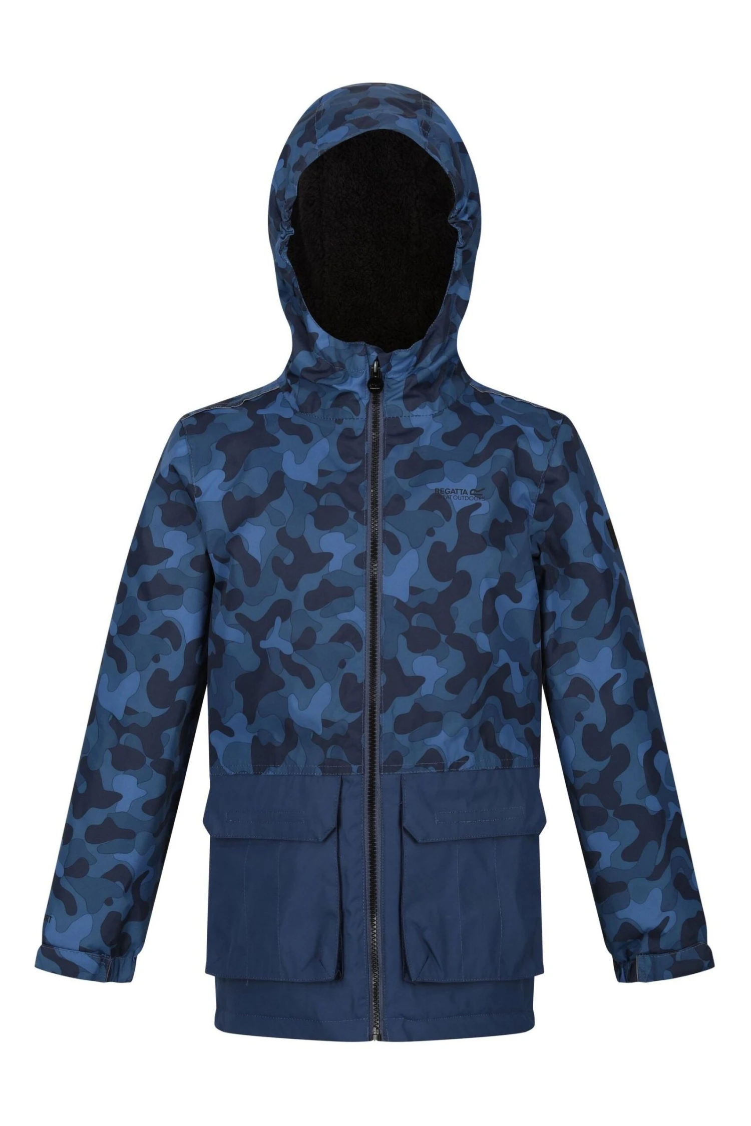 Regatta Blue Salman Waterproof Insulated Reflective Jacket - Image 4