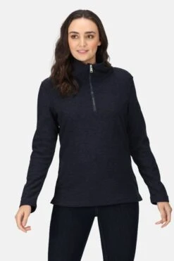 Regatta Blue Kizmit Half Zip Fleece