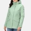 Regatta Green Brigida Waterproof Insulated Jacket