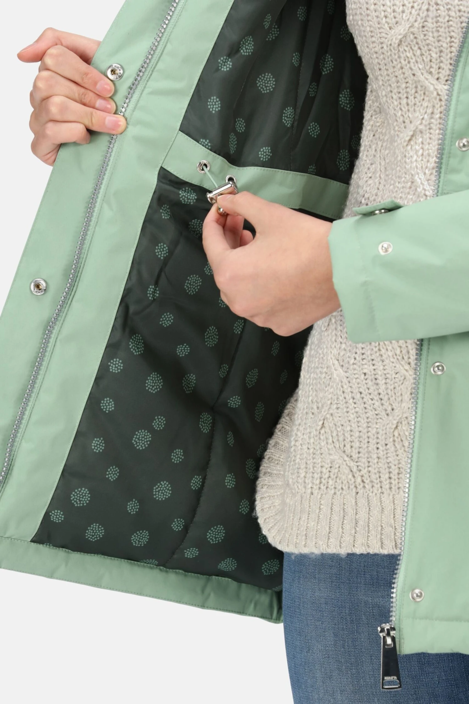 Regatta Green Brigida Waterproof Insulated Jacket - Image 5