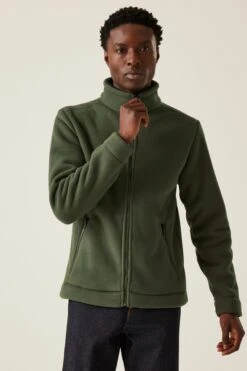Regatta Green Garrian II Sherpa Full Zip Fleece
