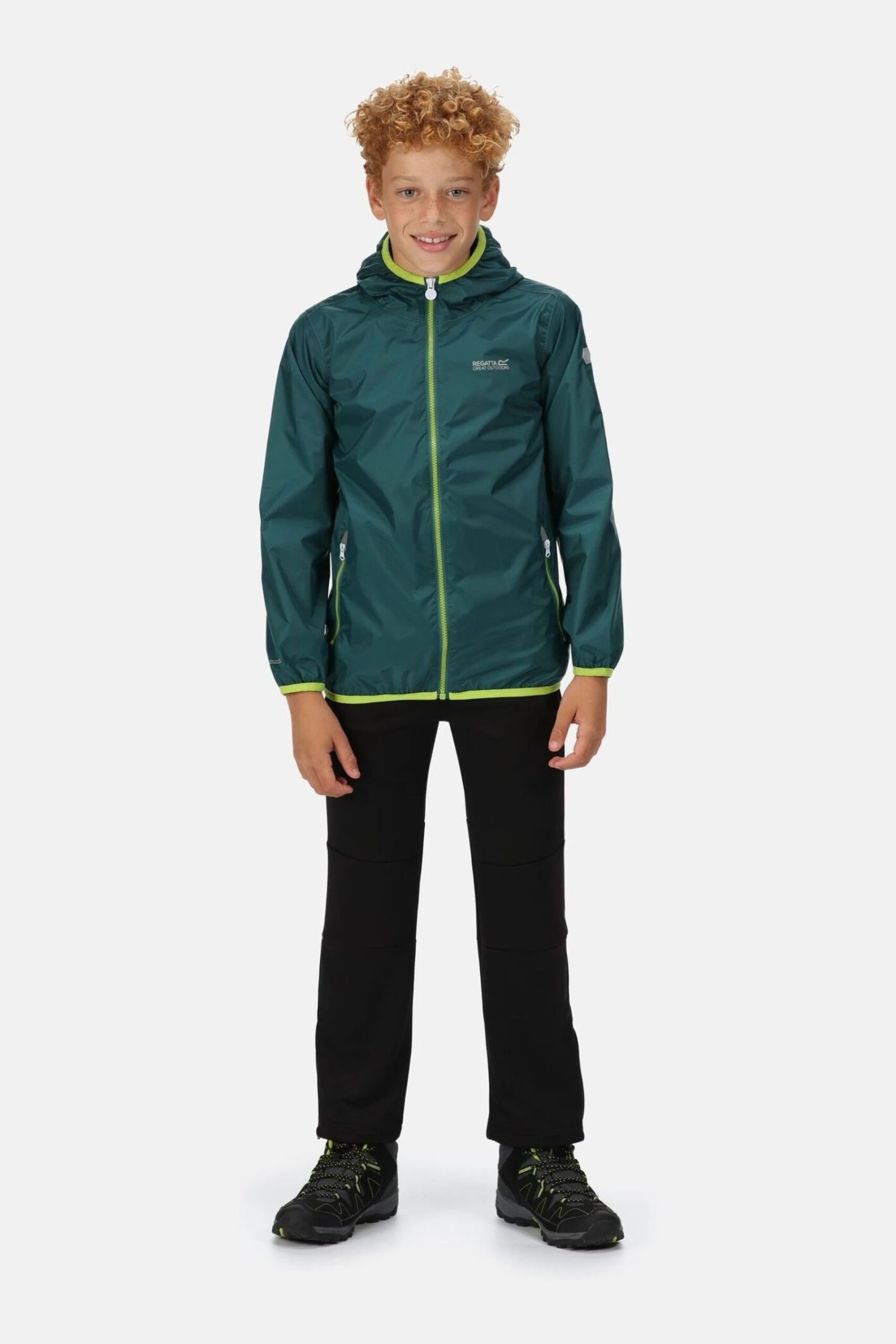 Regatta Green Lever II Waterproof Shell Jacket - Image 3