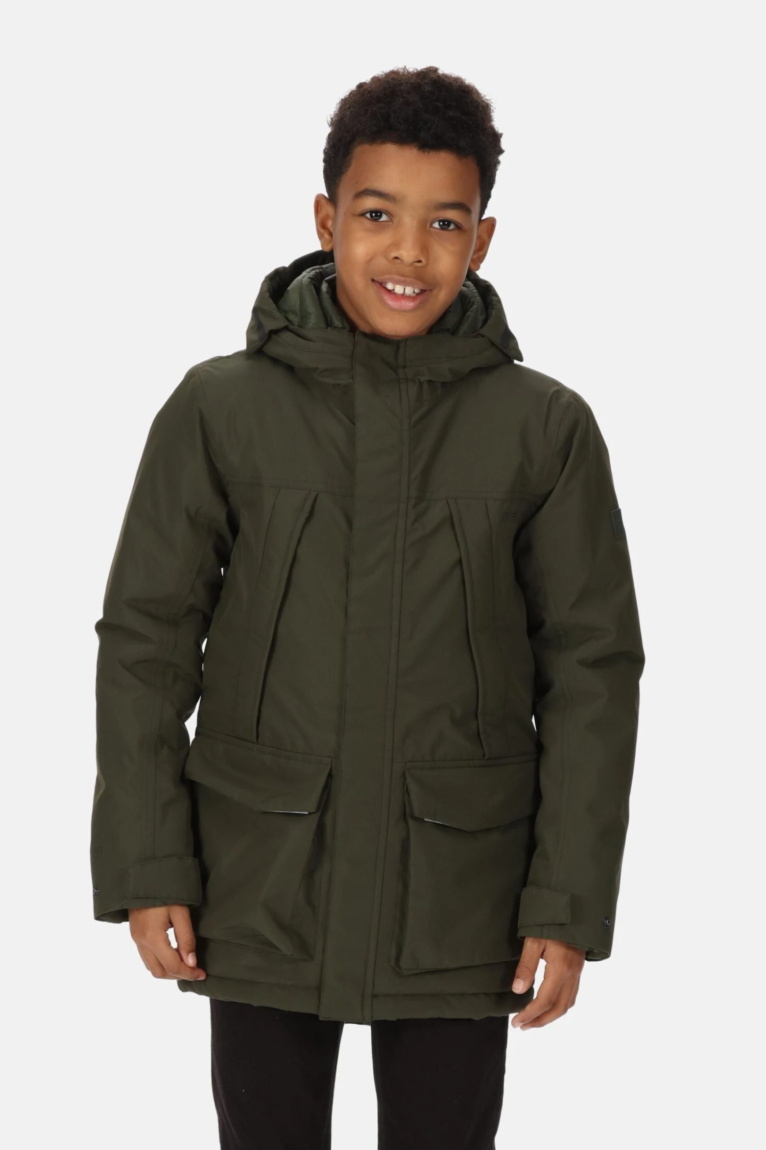 Regatta Green Paddrick Waterproof Insulated Parka Jacket