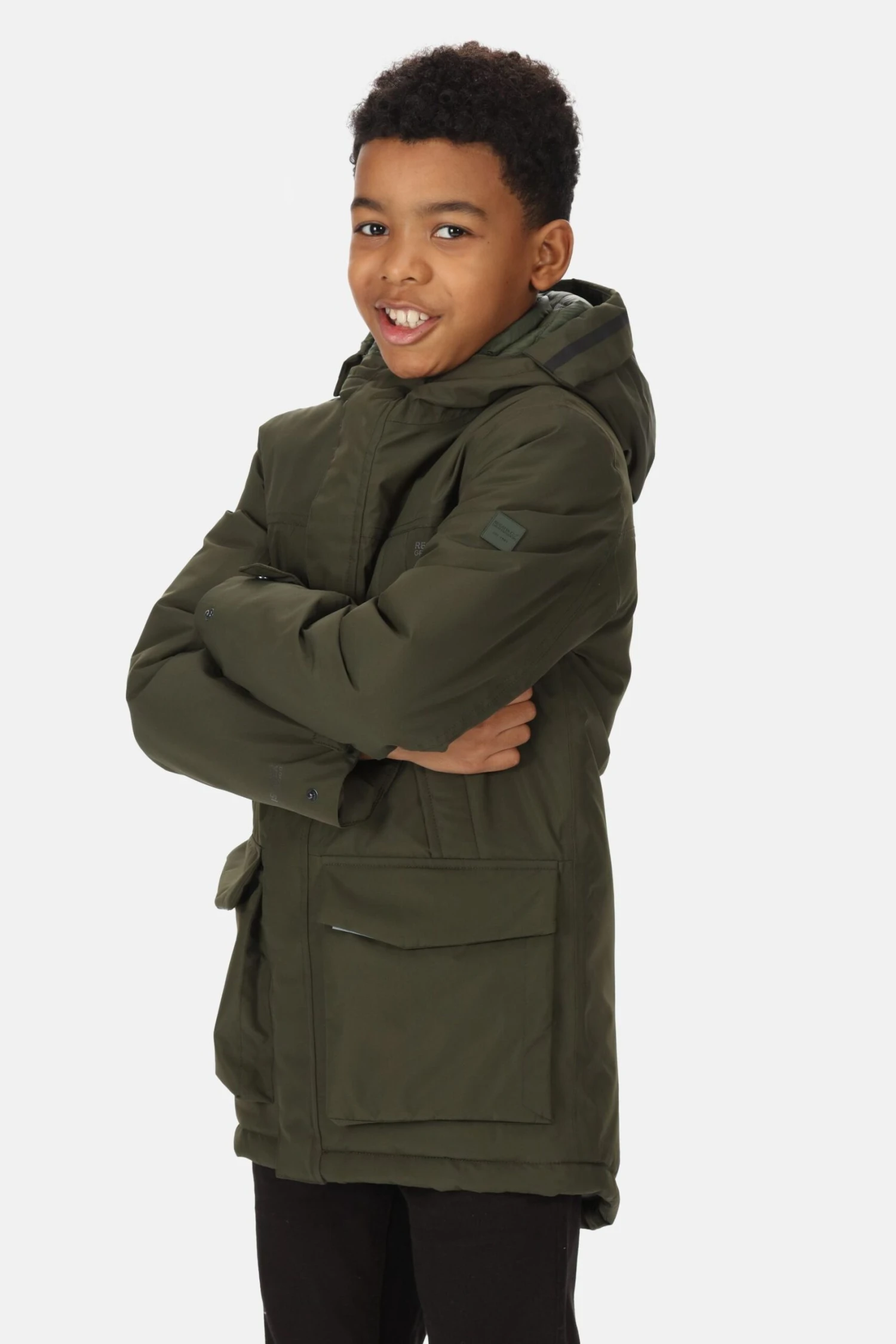 Regatta Green Paddrick Waterproof Insulated Parka Jacket - Image 3