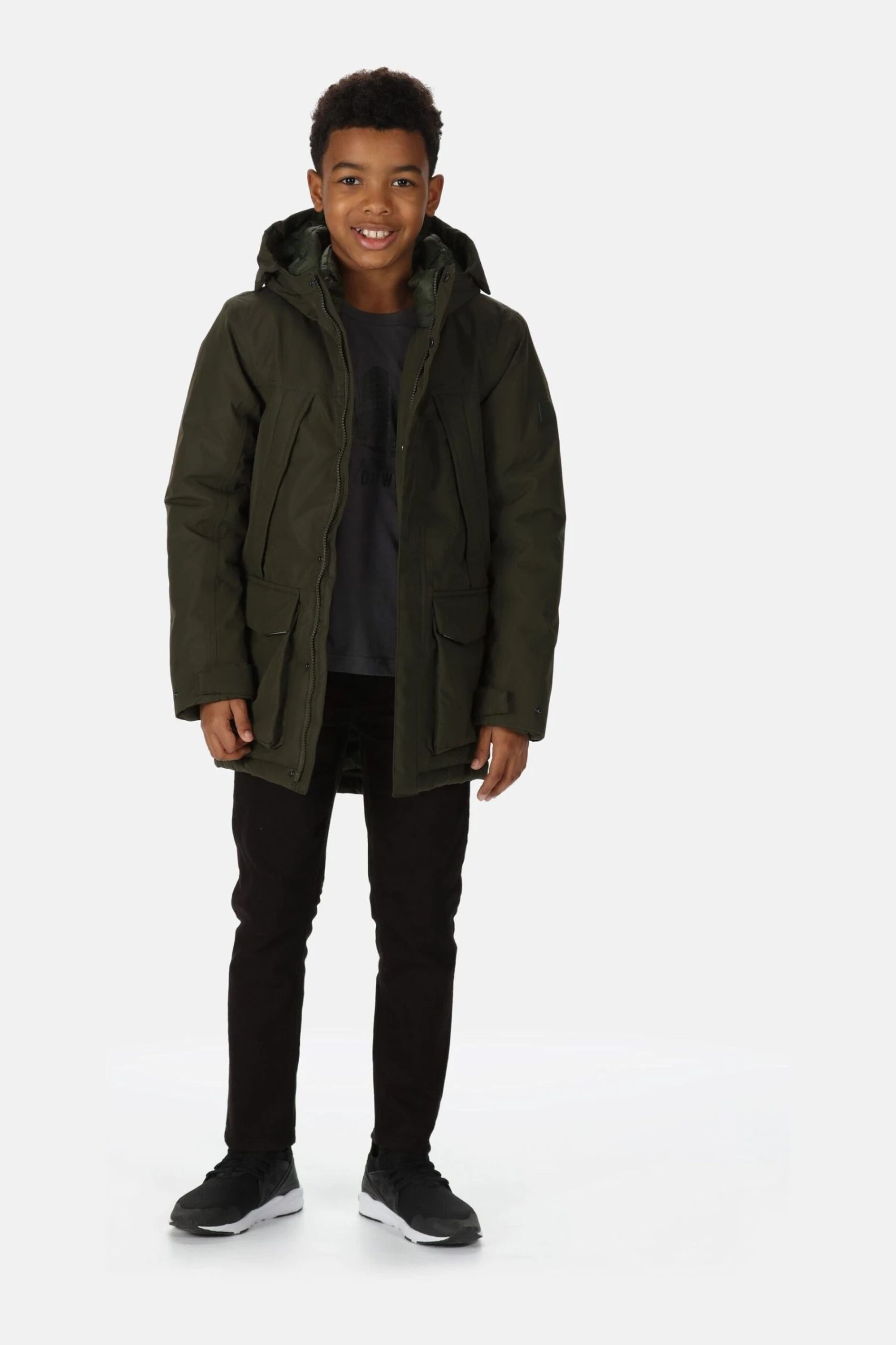 Regatta Green Paddrick Waterproof Insulated Parka Jacket - Image 4