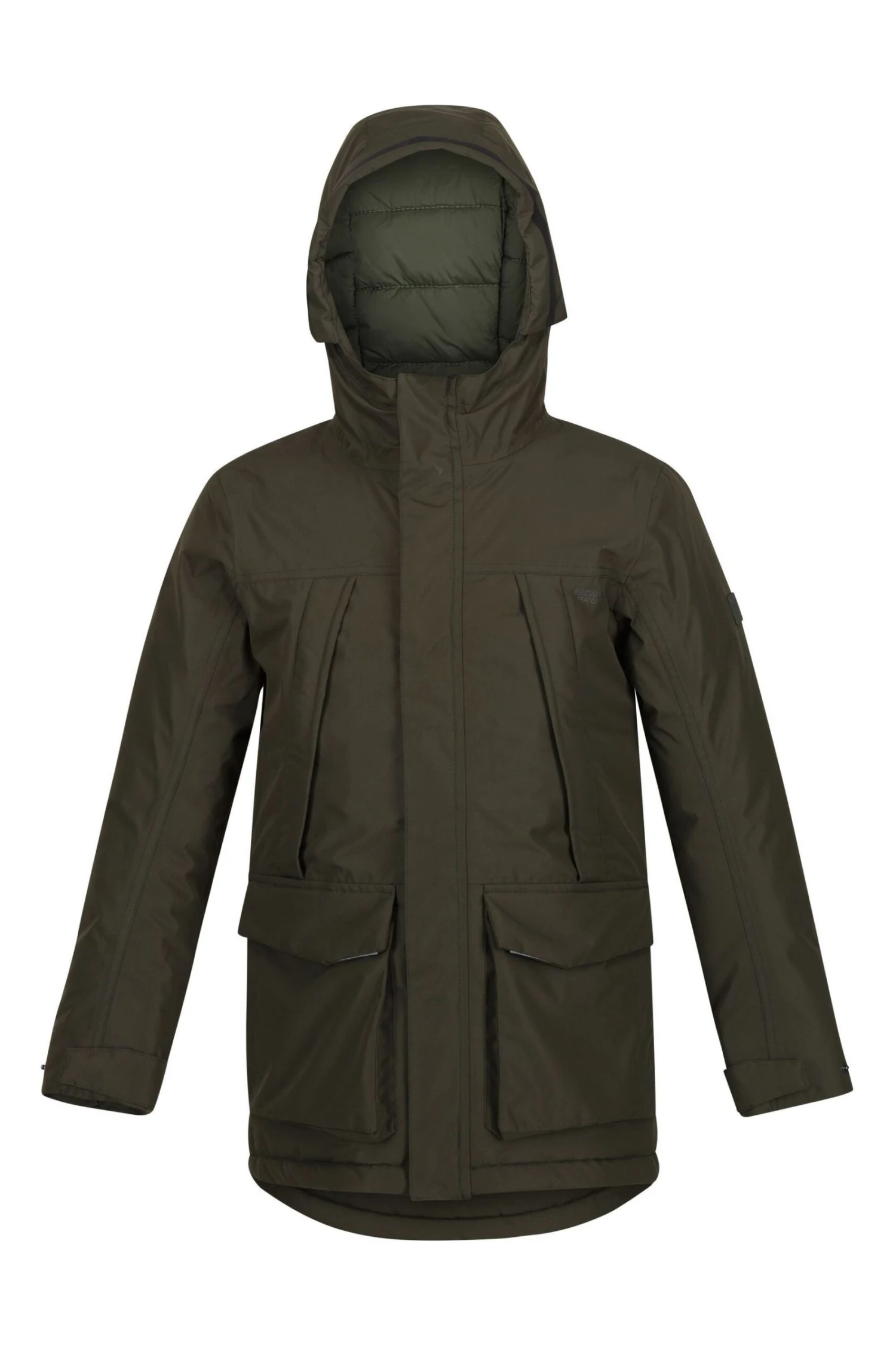 Regatta Green Paddrick Waterproof Insulated Parka Jacket - Image 5
