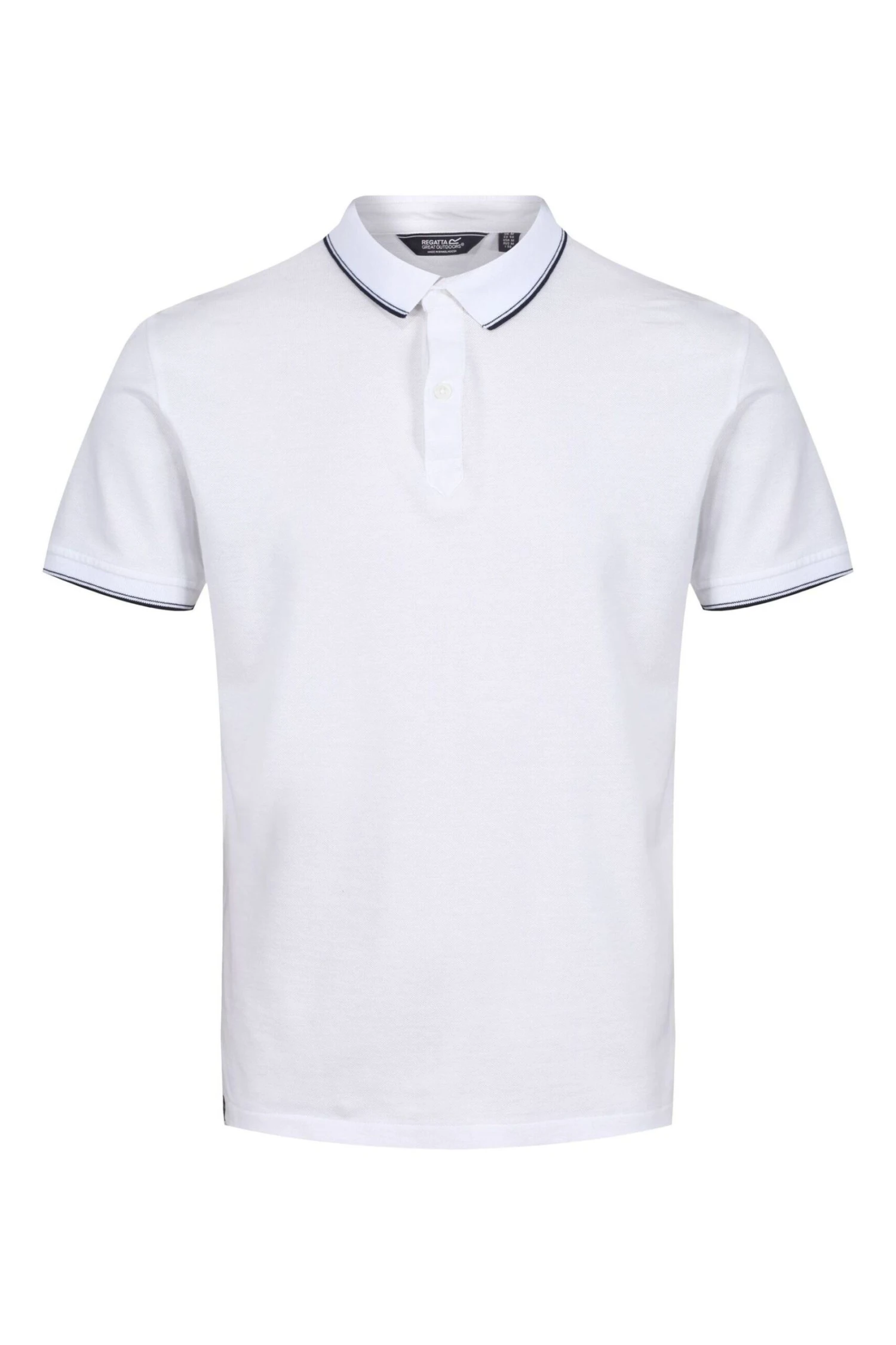 Regatta White Tadeo Polo Shirt - Image 7