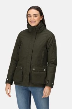 Regatta Green Leighton Waterproof Insulated Jacket